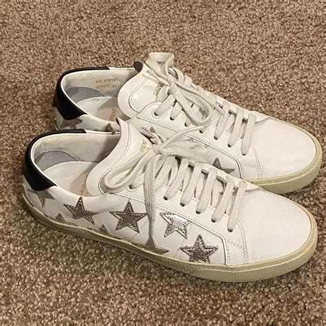 ysl star sneakers